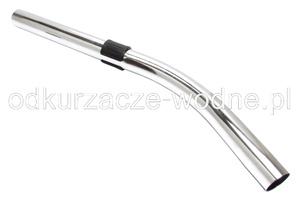 Rura odkurzacza chromowana z pierścieniem przepływem powietrza 